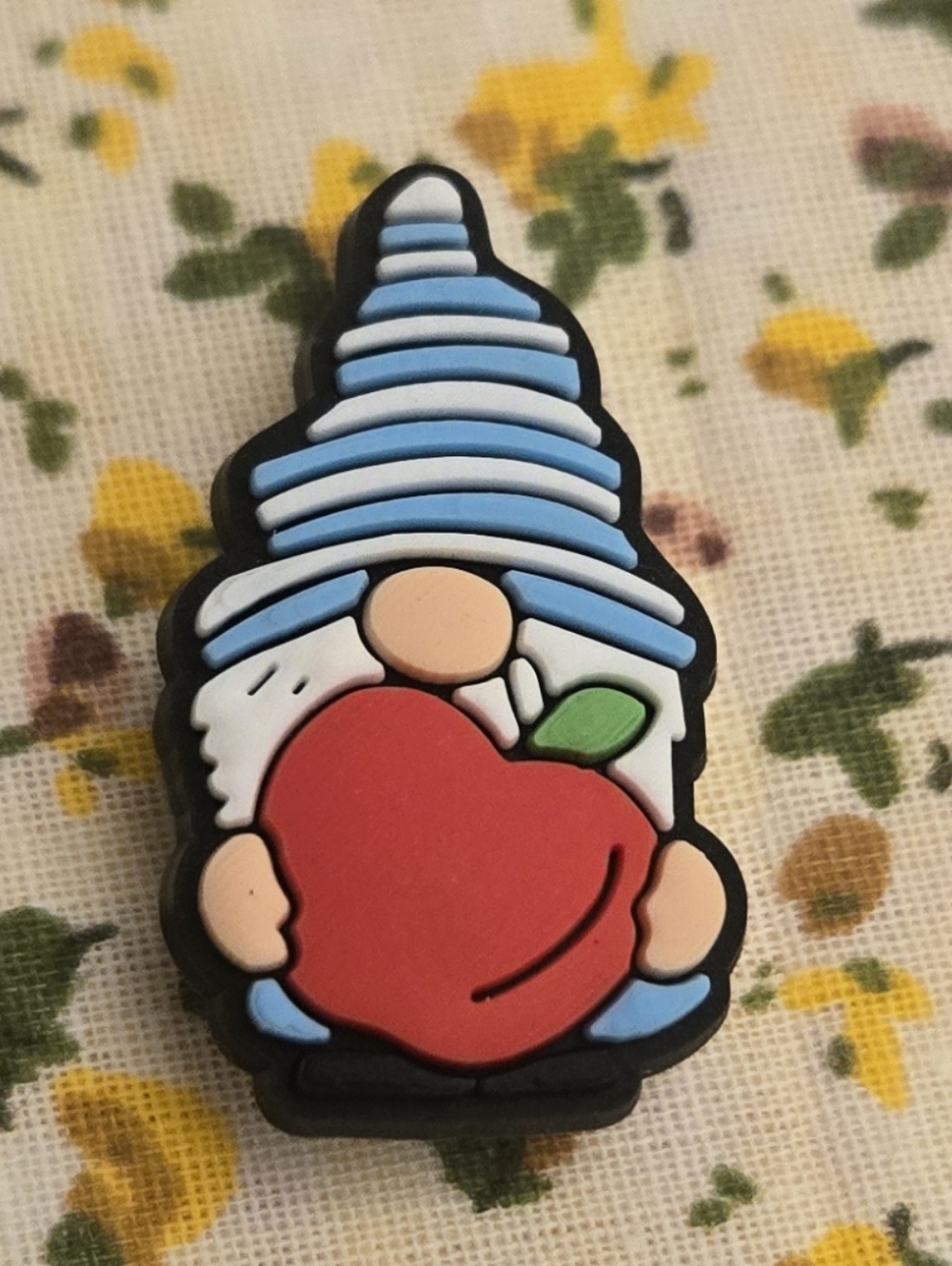 3/$10 Apple Gnome Croc Charm